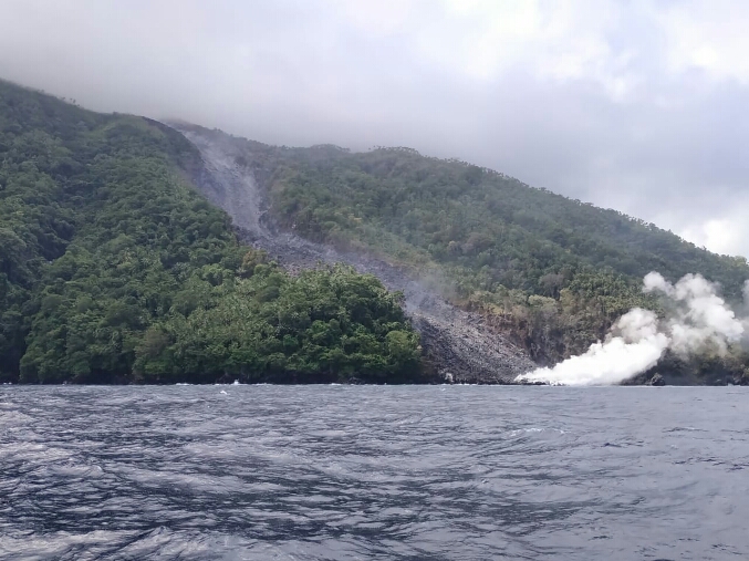 PVMBG Tetapkan Zona Berbahaya Sektoral Gunung Karangetang