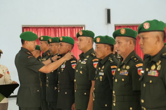 Dandim Banyumas dan Pekalongan Diserahterimakan
