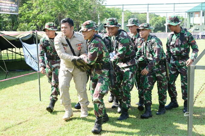 Kodam Intensifkan Latihan Pengamanan Tahapan Pileg & Pilpres 2019