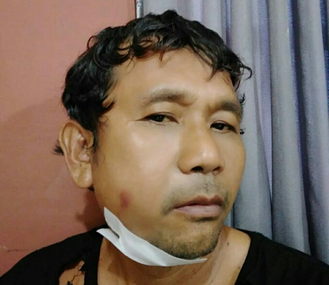 Dilarang Pasang Bendera Partai, Anggota Ormas Pukul Warga