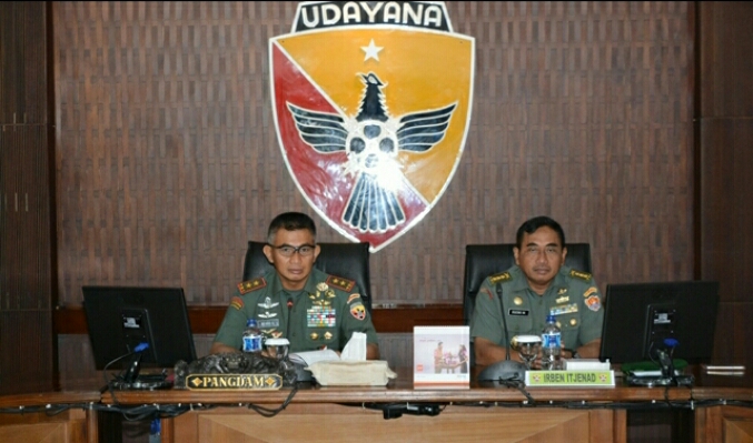Tim Audit Itjenad Kunjungi Kodam IX/Udayana