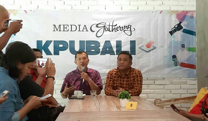 KPU Bali Gelar Gathering Bersama Awak Media: Persiapan Logistik Pemilu 2019 Lebih Awal