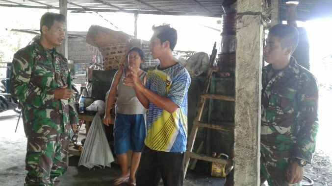 Satgas TMMD Kodim 1626/Bangli Dapat Pelatihan Budi Daya Jamur Tiram