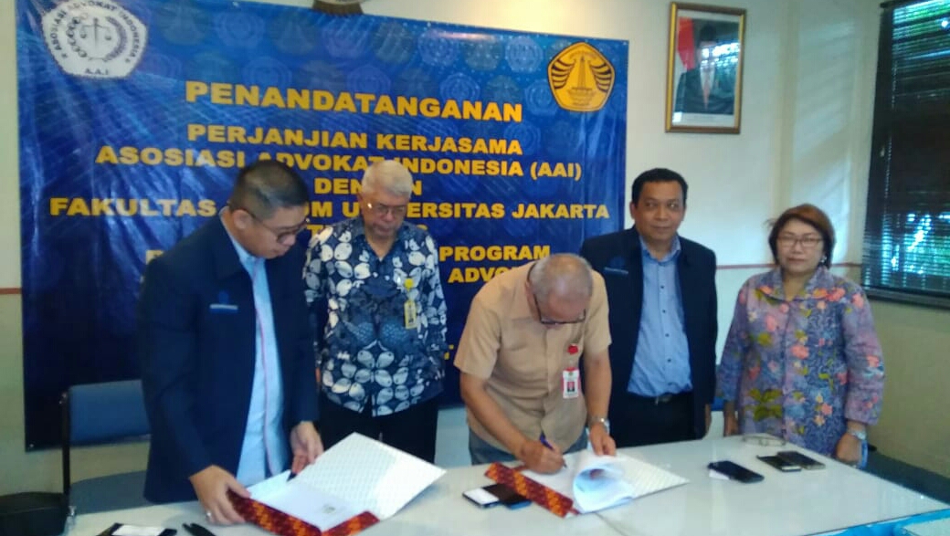 Ketum AAI Teken MoU Dengan Unija