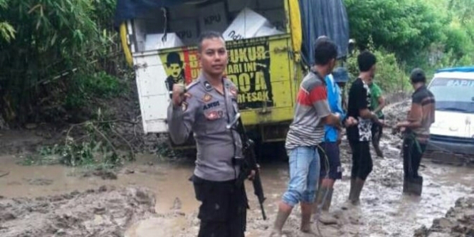 Kapolda NTB Apresiasi Anggota Yang Kawal Logostik Dipelosok