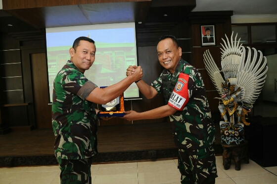 Kasdam IX/Udayana Terima Audiensi Satgas Lattek Layar Wira Jala Yudha IX/2019