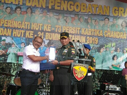 Pangdam Udayana: Baksos Bentuk Kepedulian Persit Kartika Candra Kirana Kepada Masyarakat