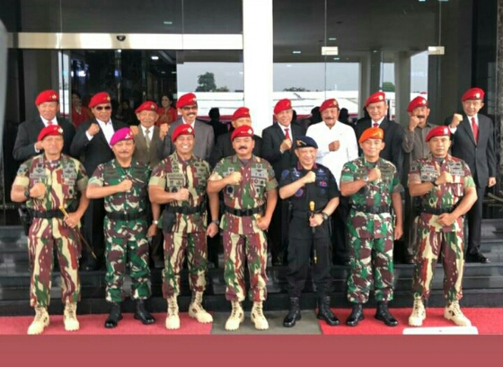 Panglima TNI: “Prajurit Baret Merah Bagaikan Hantu Bagi Musuh Negara”