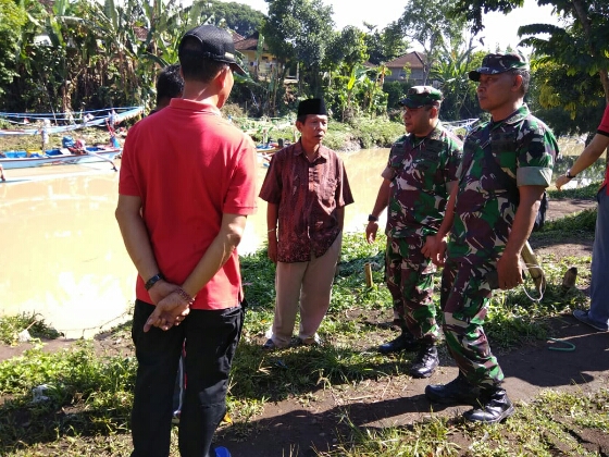 Dandim Inisiasi Penanggulangan Banjir Di Wilayah Jembrana
