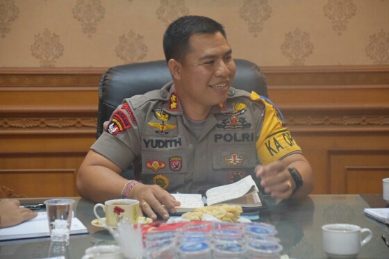 Kapolres Badung Langsung Pimpin Anev, Setelah Gelar Pasukan Ops Ketupat Agung 2019