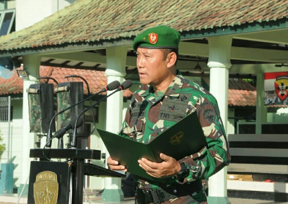 Peringatan Hari Kebangkitan Nasional ke 111, Prajurit Kodam IX/Udayana Harus Netral dan Profesional