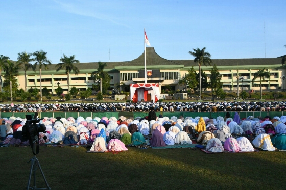 Kodam IV/Diponegoro Gelar Sholat Idul Fitri 1440 H