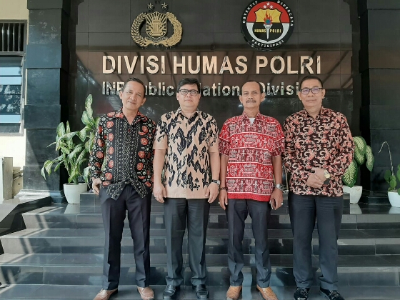 IMO-Indonesia Kunjungi Humas Polri: NKRI Harga Mati