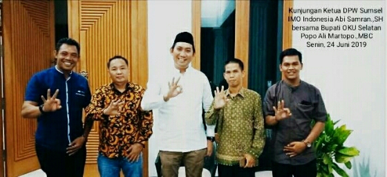 Bupati OKU Selatan Sambut Hangat Sinergitas IMO-Indonesia DPW Provinsi Sumatera Selatan