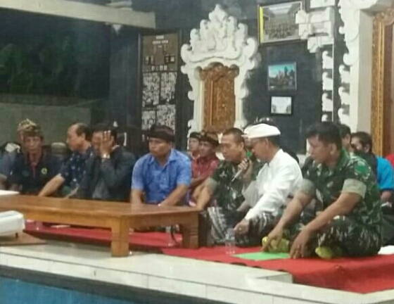 Kodim Tabanan Sosialisasikan TMMD Ke-106 Di Desa Bongan