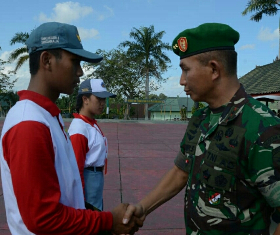 Pangdam IX/Udayana Tutup Penataran Kader Bela Negara Siswa SLTA se-Bali