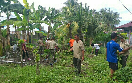 Danramil 1312-02/Nanusa Pimpin Karbak di Puskesmas Karatung