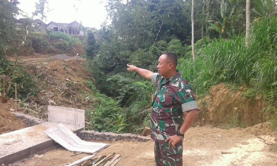 Danrem 163/Wira Satya Tinjau Lokasi TMMD Kodim Klungkung