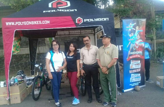 Meriahkan HUT Ke-60 Pepabri TNI-Polri, Tabanan Gelar Fun Bike