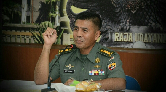 Kodam IX/Udayana Terima Pendaftaran Caba OK TNI AD TA. 2019