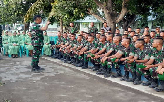 Pangdam IX/Udayana Pastikan Pengamanan Kunker Wapres RI Aman, Tinjau Markas Ki ‘B’ Yonif 742/SWY