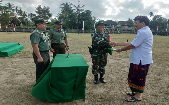 Irdam IX/Udayana Tutup TMMD Ke-105 Kodim Klungkung