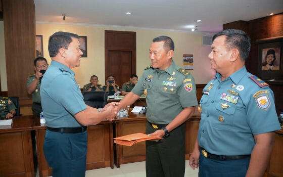Taklimat Akhir Wasrik Itjen TNI Wilayah Bali Nusra, Papua dan Papua Barat di Kodam IX/Udayana