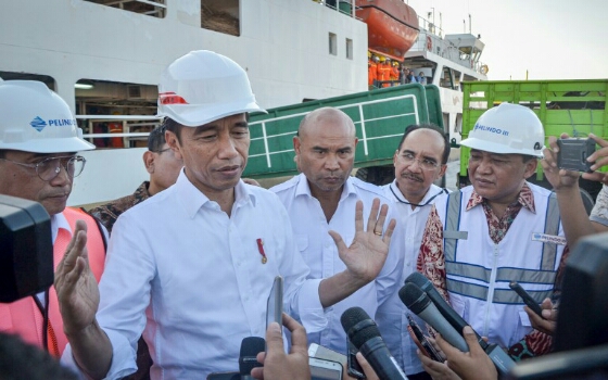 Presiden Jokowi: Pelabuhan Tenau Bisa Dikembangkan Jadi Pelabuhan Internasional