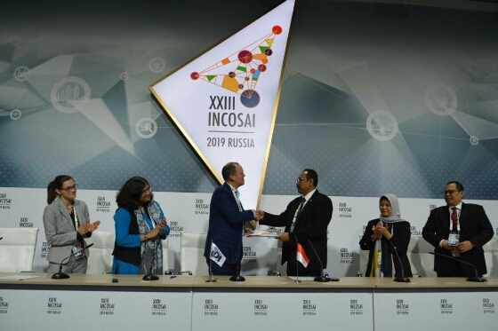 Wakil Ketua BPK Menghadiri The INTOSAI Congress XXIII di Moscow