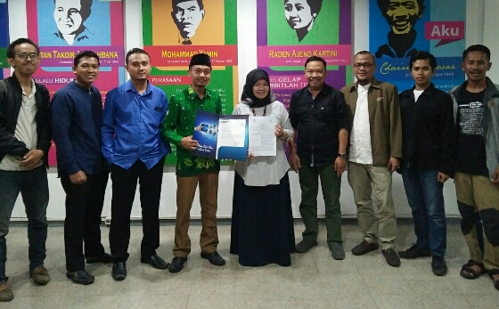 Kerjasama Trainer, Pergunu DKI Jakarta Tanda tangani MoU dengan PT Balai Pustaka