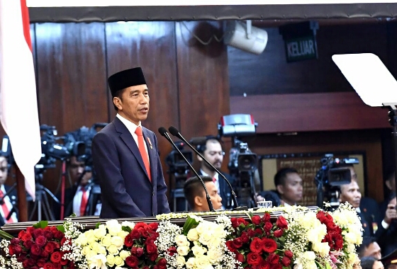 Pidato Awal Periode Kedua, Presiden Jokowi: Kerja Keras dan Dobrak Rutinitas