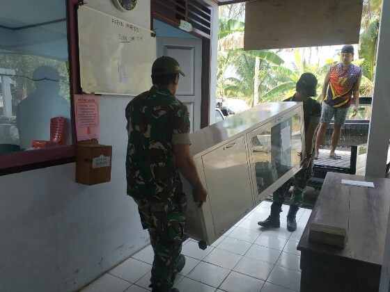 Persiapan Akreditasi Puskesmas Karatung TNI Karya Bakti Bersama Masyarakat