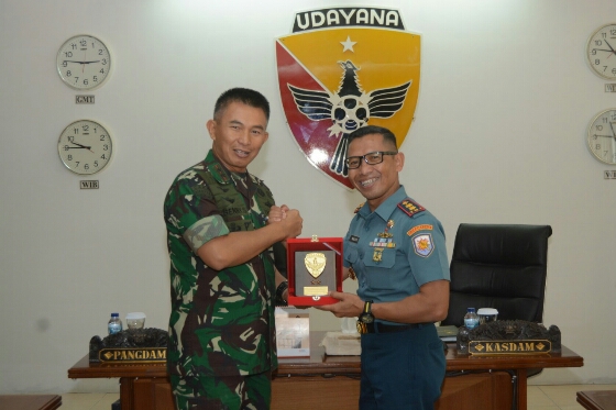 Rombongan Bima Suci Beraudiensi Dengan Pangdam Udayana