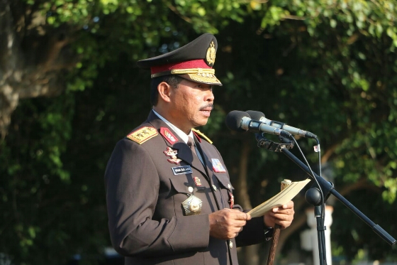 Kapolda NTB Pimpin Upacara Sumpah Pemuda