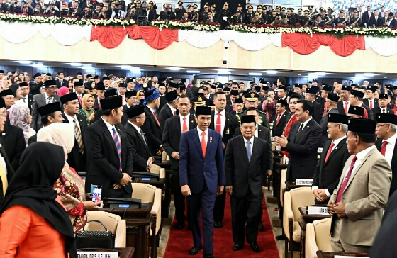 Presiden Jokowi Sampaikan Ucapan Terima kasih atas Pelantikan Yang Berjalan Khidmat dan Sederhana
