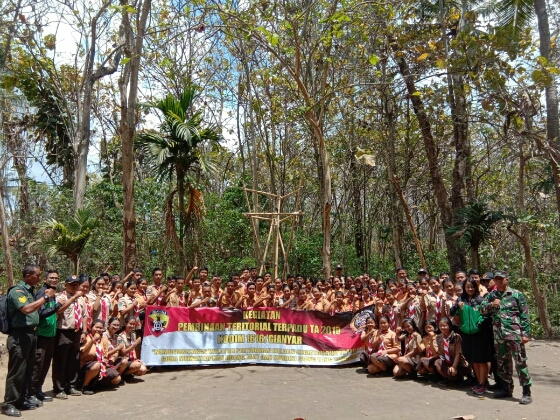 Program Binter Terpadu Kodim Gianyar, Siapkan Generasi Muda Saka Wira Kartika