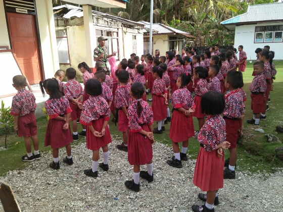 Babinsa: PBB Melatih Kedisiplinan Anak Sejak Dini