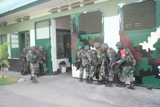 Yonif Raider 900/SBW Gelar Lattap untuk Tingkatkan Kemampuan Satuan