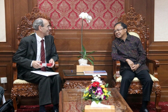 Terima Dubes Swiss, Gubernur Bali Ingin Kembangkan Industri Jam di Bali