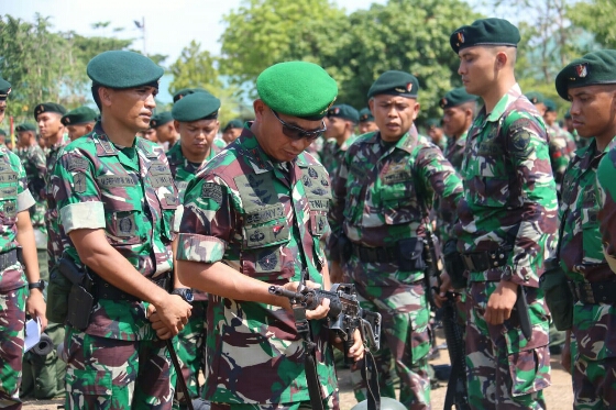 Dikirim ke Papua, Pangdam Yakinkan Kesiapan Yonif Raider 900/SBW dalam Satgaspam Daerah Rawan