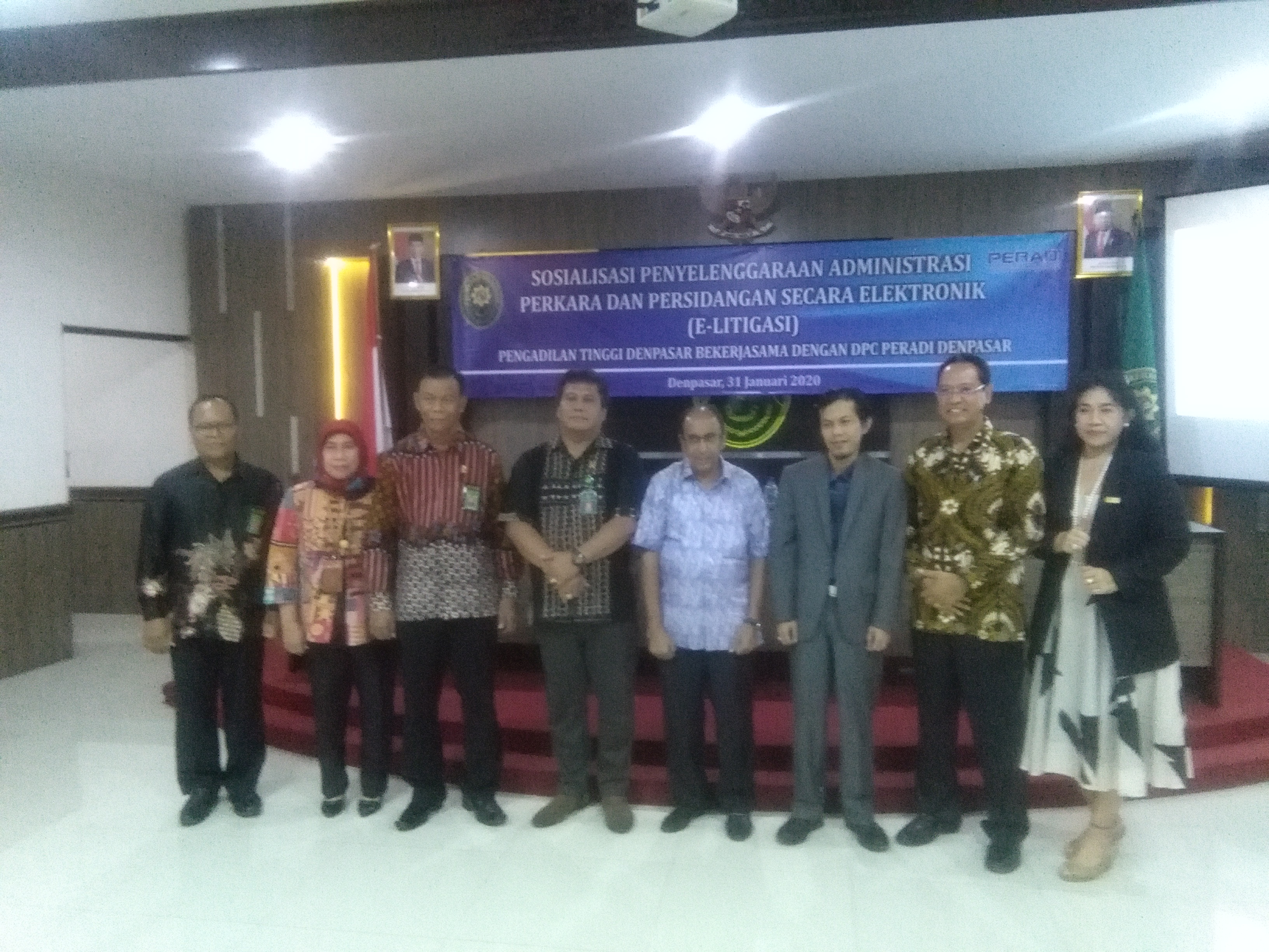 Sosialisasi E-Ligitasi, Wayan Purwita: Permudah Proses Perkara, Cepat dan Berbiaya Ringan