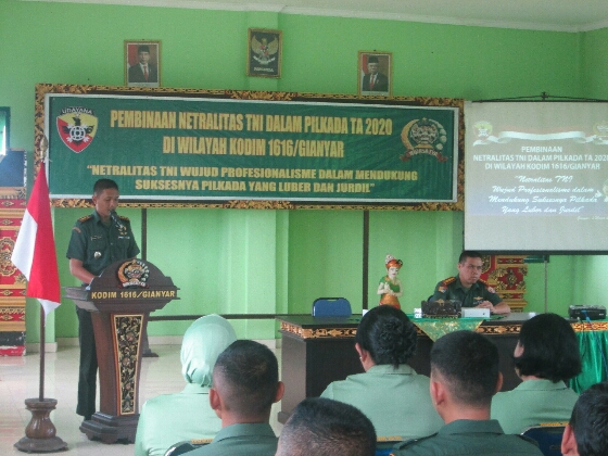 Netralitas adalah Wujud Profesionalitas TNI