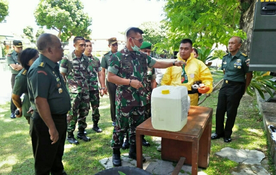 Tingkatkan Kesiapsiagaan, Kodam IX/Udayana Gelar Latihan Simulasi Penanganan Covid-19
