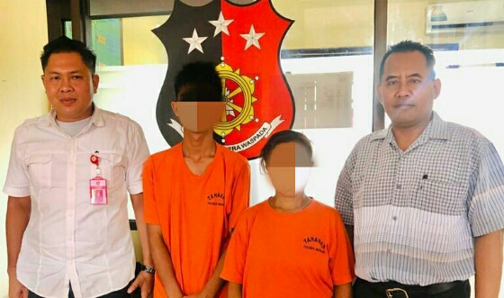 Polsek Mengwi Tangkap Pelaku Gugurkan Kandungan Pakai Nenas dan Sprite