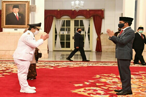 Presiden Jokowi Lantik Ahmad Riza Patria sebagai Wagub DKI