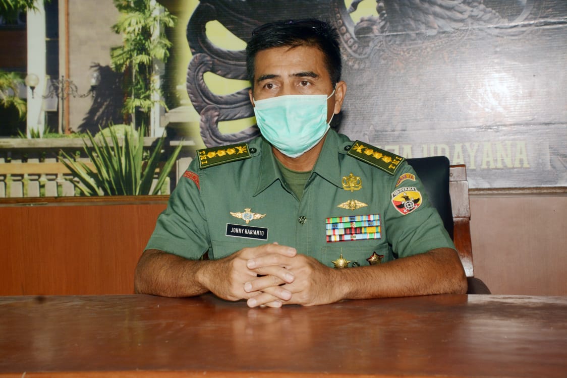 Kapendam IX/Udayana: Bersama Kita Hentikan Penyebaran Covid-19