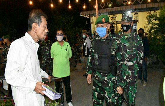 Patroli Covid-19, Dandim Buleleng Kecewa Masih Ada Warga Belum Sadar