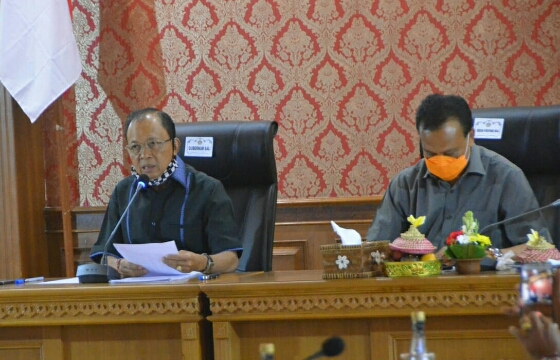 Gubernur Koster Video Conference dengan Ketua Gustu Nasional, Ini Penjelasannya