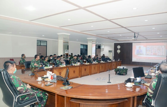 Presiden RI Pimpin Upacara Peringatan Harlah Pancasila, Kodam IX/Udayana Ikuti Melalui Vidcon