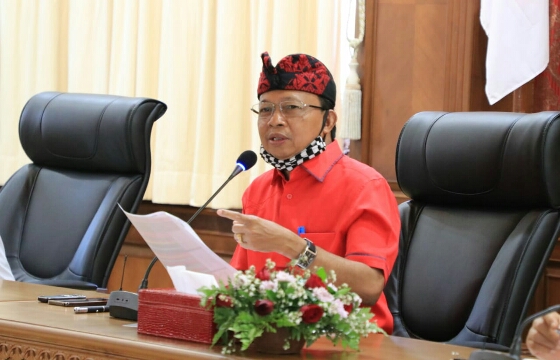 Dukung Walikota, Gubernur Koster Bentuk Tim Kecil Atasi Lonjakan Covid-19 di Denpasar